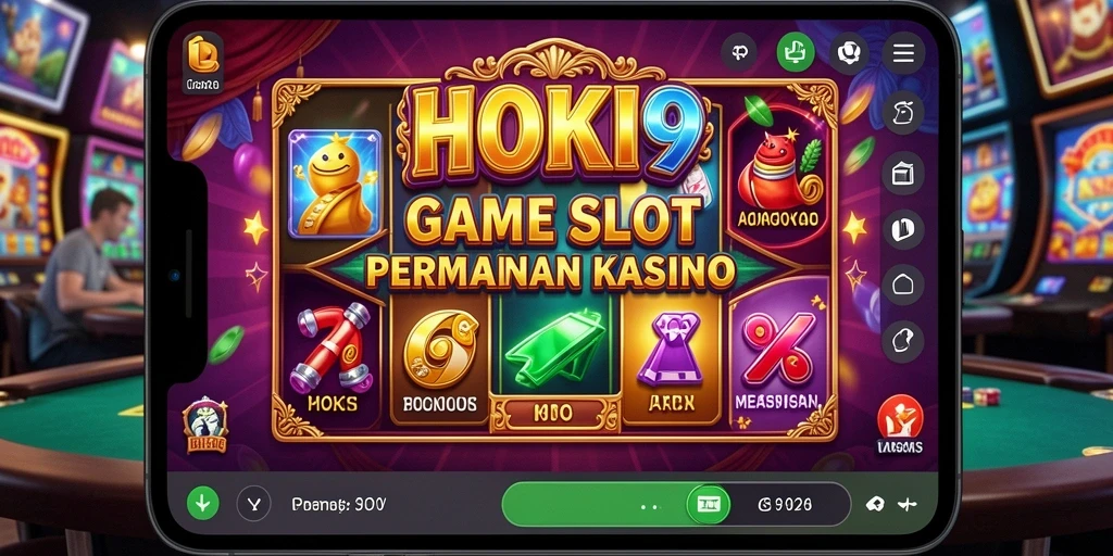 Gameplay menarik HOKI9 dengan grafis slot yang memukau.