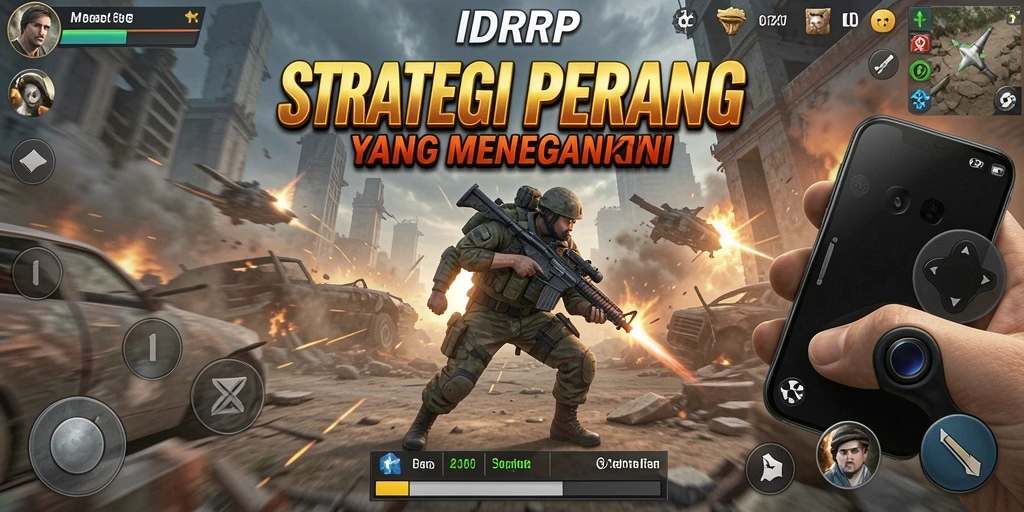 Gameplay mendebarkan dari IDRRP yang penuh strategi.