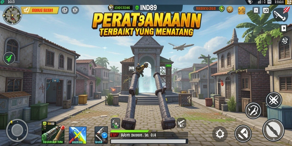 Gameplay seru dan mendebarkan dari IND89 dalam genre Tower Defense.