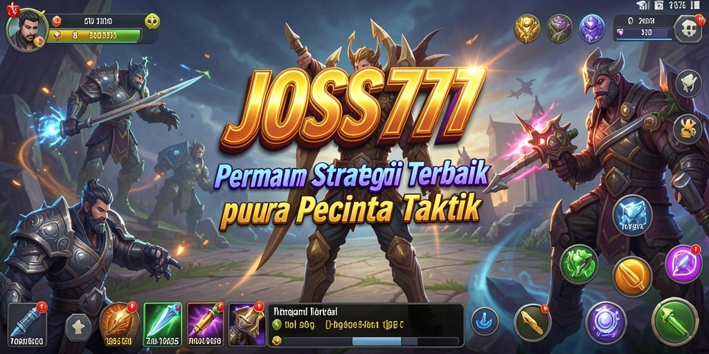 Tampilan gameplay yang intens dan strategis di JOSS777.