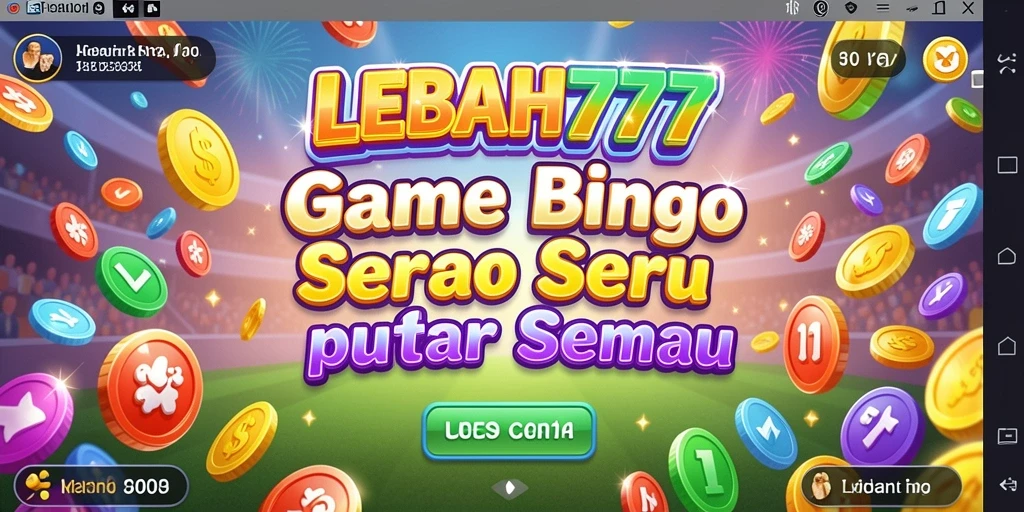 Tampilan gameplay seru di LEBAH777 dengan suasana Bingo yang menegangkan.