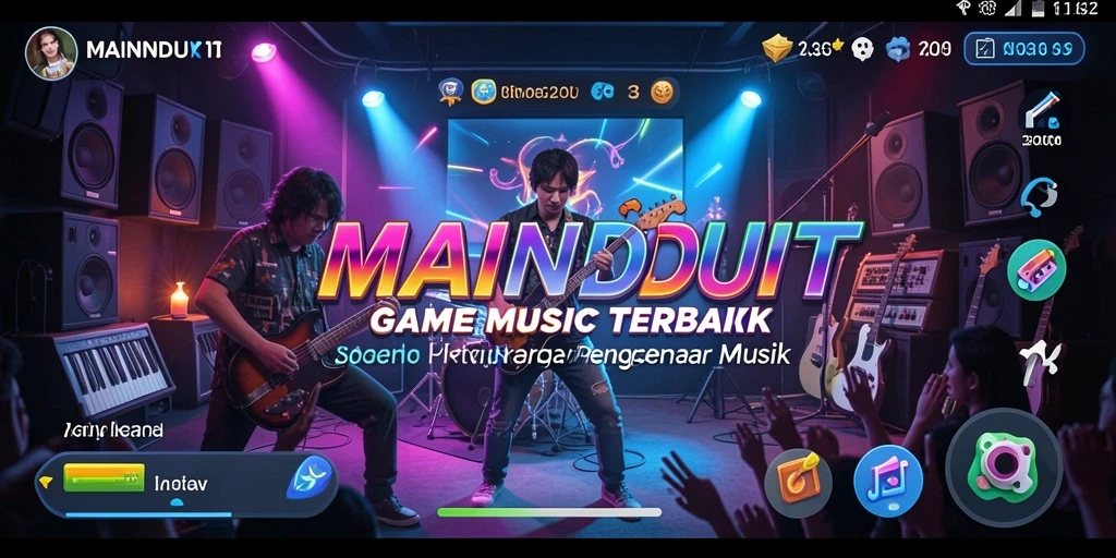 Tampilan gameplay MAINDUIT yang memukau dan interaktif.