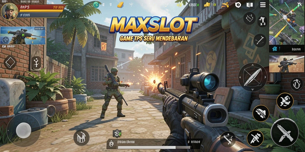 Tampilan aksi seru dalam gameplay <strong>MAXSLOT</strong> dengan grafis menakjubkan.