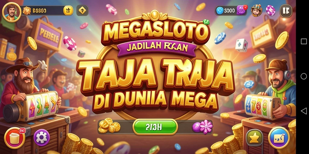 Tampilan gameplay MEGASLOTO yang menarik dan penuh strategi Tycoon.