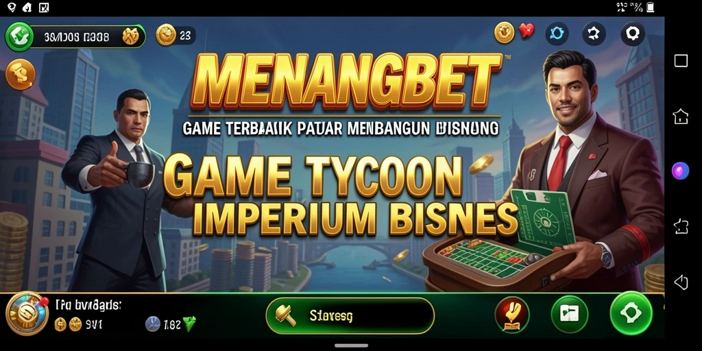 Tampilan gameplay Tycoon yang seru dan strategis.