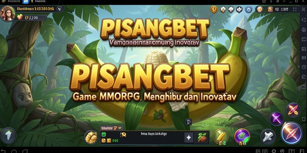 Tangkapan layar utama PISANGBET menampilkan aksi gameplay MMORPG yang seru.