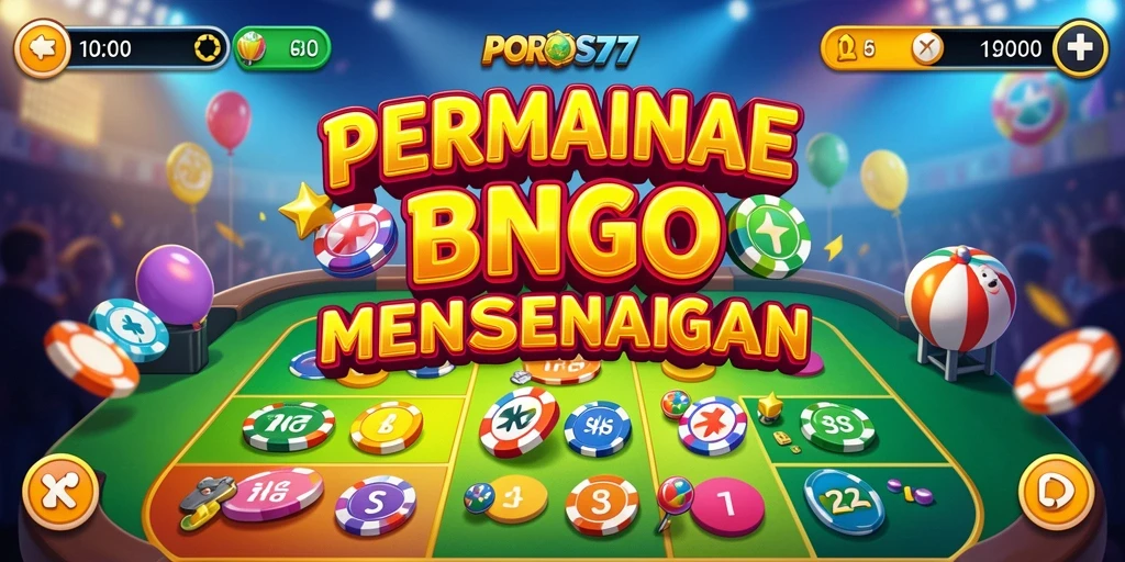 Tampilan gameplay Bingo yang seru dan interaktif.