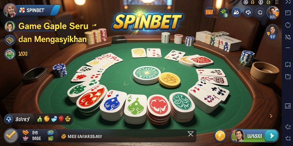 Tampilan gameplay seru dan grafis yang memukau di SPINBET.